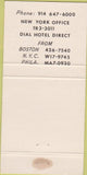 Matchbook Cover - The Nevele Country Club Ellenville NY 30 Strike