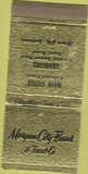 Matchbook Cover - Morgan City Bank Trust LA 30 Strike