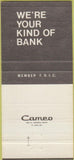 Matchbook Cover - First National Bank Ruston LA 30 Strike