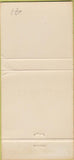 Matchbook Cover - Roanoke College VA Salem VA WEAR 30 Strike