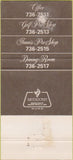 Matchbook Cover - Countryside Country Club Clearwater FL 30 Strike