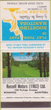 Matchbook Cover - Russell Motors 1963 Winnipeg MB 30 Strike