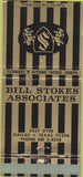 Matchbook Cover - Bill Stokes Associates Dallas TX 30 Strike