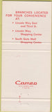 Matchbook Cover - Cahmbersburg Trust Co PA 30 Strike