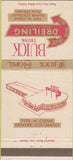 Matchbook Cover - Dreiling Buick Denver CO 30 Strike