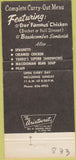 Matchbook Cover - Yanko's Akron OH 30 Strike