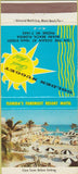 Matchbook Cover - Golden Nugget Resort Motel Miami Beach FL 30 Strike