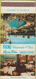 Matchbook Cover - Viking Restaurant Bar Sarasota FL 30 Strike
