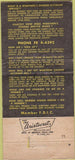 Matchbook Cover - Worthen Bank Trust Co AR 30 Strike