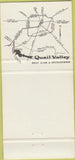 Matchbook Cover - Quail Valley Golf Club Missouri City TX 30 Strike