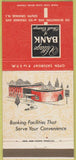 Matchbook Cover - Village Bank South Orange NJ 30 Strike