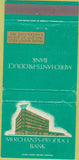 Matchbook Cover - Merchants Produce Bank Kansas City MO 30 Strike