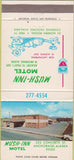 Matchbook Cover - Mush Inn Motel Anchorage AK 30 Strike
