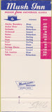 Matchbook Cover - Mush Inn Motel Anchorage AK 30 Strike