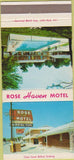 Matchbook Cover - Rose Heaven Motel El Dorado AR 30 Strike