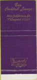 Matchbook Cover - Restaurant L'Etoile San Francisco CA 30 Strike