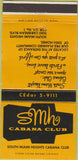 Matchbook Cover - SMH Cabana Club South Miami Heights FL 30 Strike