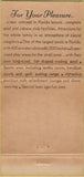 Matchbook Cover - SMH Cabana Club South Miami Heights FL 30 Strike