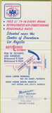 Matchbook Cover - Auto Lodge Olympic Los Angeles CA 30 Strike