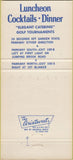 Matchbook Cover - Jumping Brook Restaurant Neptune NJ 30 Strike