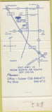 Matchbook Cover - Lake Windsor Country Club Windsor WI 30 Strike