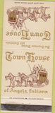 Matchbook Cover - Town House Angola IN WEAR 30 Strike