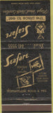 Matchbook Cover - Seafare Restaurant Nags Head NC 30 Strike