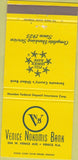 Matchbook Cover - Venice Nokomis Bank Venice FL 30 Strike