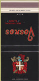 Matchbook Cover - Vosnos Morton Grove IL 30 Strike