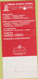 Matchbook Cover - Sterling State Agency Austin MN 30 Strike