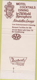 Matchbook Cover - North Chalet Stoughton WI 30 Strike