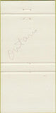Matchbook Cover - Homestead Motel Niagara Falls ON 30 Strike