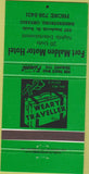 Matchbook Cover - Fort Malden Motor Hotel Amherstburgh ON 30 Strike