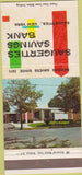 Matchbook Cover - Saugerties Savings Bank NY 30 Strike