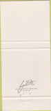 Matchbook Cover - The Bank of Prince William 30 Strike