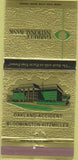 Matchbook Cover - Garrett National Bank Bloomington Kitzmiller 30 Strike