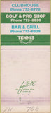 Matchbook Cover - River Oaks Grand Island NY WORN 30 Strike