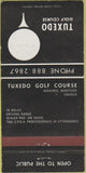 Matchbook Cover - Tuxedo Golf Club Winnipeg MB 30 Strike