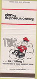 Matchbook Cover - Bostrom's Seating by UOP seats Milwaukee WI 30 Strike