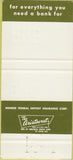 Matchbook Cover - Philadelphia National Bank PA 30 Strike