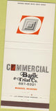 Matchbook Cover - Commercial Bank Trust Muskogee OK 30 Strike