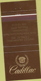 Matchbook Cover - Tinsley Oldsmobile Cadillac Elizabethtown KY 30 Strike