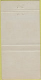 Matchbook Cover - National Restaurant Chinese Food Burlington ON 30 Strike