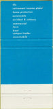 Matchbook Cover - Ciag Insurance Ottawa ON 30 Strike