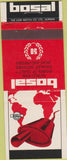 Matchbook Cover - Bosal Auto Parts Exaust Durban South Africa