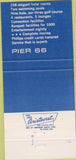 Matchbook Cover - Pier 66 Fort Lauderdale FL 30 Strike