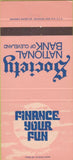 Matchbook Cover - Society National Bank Cleveland OH 30 Strike