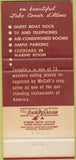 Matchbook Cover - Templin's Coeur D'Alene ID 30 Strike