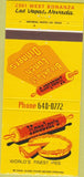 Matchbook Cover - Kessler's Pies Restaurant Las Vegas NV 30 Strike