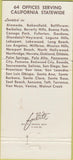Matchbook Cover - Great Western Savings Bank CA Chain 30 Strike